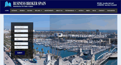 Desktop Screenshot of businessbrokerspain.com